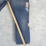 Ralph Lauren Polo AVERY Patchwork Quilted Boyfriend Rope Dyed Jeans Sz 33 Photo 5