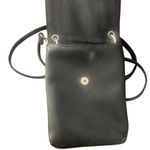 Koltov Black Vegan Leather Crossbody Bag Photo 3