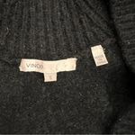 Vince  Black V-Neck Sweater Dress Photo 1