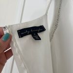 City Triangles Ivory Lace V-neck Skater Dress Juniors Size 11 Photo 6