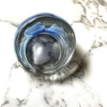 Blue flower cocktail ring Photo 2