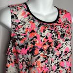 AQUA Colorful Crop Top Womens Size Small Dopamine Maximalist Artsy Art Mom Boxy Photo 1