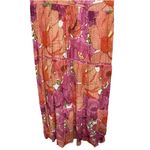 Marie by Victoria Dunn Maxi Dress | Size Small | NWT | Bold Floral Print Pink Photo 3