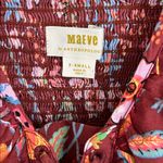 Anthropologie  Maeve Babydoll Blouse Tiger Zebra Safari Print Sz XS Photo 1