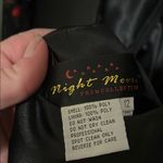 Night Moves Prom Collection Black Ruched Backless Gown Size 12 Photo 8