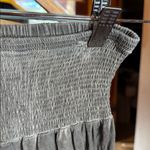 POL Sunwashed Olive Green Smocked High Waist Ruffle Lace Flowy Shorts Sz Medium Photo 2