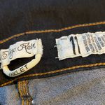 Indigo Rein  size 11 anklet cuffed dark rinse jeans. Photo 4