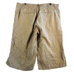 Rewind Linen Blend Pull-On Shorts Sz XL 2 Pair Neutral Beige & Sage Green Photo 7