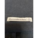 Abercrombie & Fitch  Black Linen V Neck Sleeveless Button Up Vest Tank Top Size S Photo 2