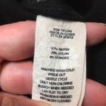 Soft Surroundings Women’s Leaf Print Pattern Black Gray Pull On Ankle Pants Photo 8