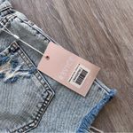 Revice Denim Nwt  melrose shorts cut off fold‎ over button fly women’s size 29 Photo 7