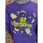 Lee  sweatshirt 93 Firecracker purple yellow Photo 1