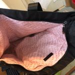 Bath & Body Works  Zippered Tote Bag In Black with Silver Studs and Silve… Photo 5