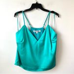 Walter Baker  Hollis‎ Satin Camisole Top Turquoise XL Photo 1