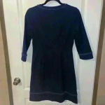 Boden navy sheath dress‎ with fringe detail Blue Size 4 Photo 1