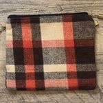 Large Plaid Wristlet Brown Photo 6