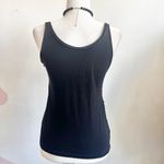 Old Navy Black Ruffle Tank Top, Y2K, Coquette, Indie, Romantic, Soft Girl, Vintage, Small Photo 2