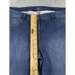 NY&C Jeans Women 8 Soho Ankle Boho Minimalist Basic Casual Dark Wash Denim Pants Blue Size 28 Photo 3