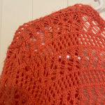 EUC | CJ Banks women’s loose‎ knit cardigan sweater — medium Orange Photo 4