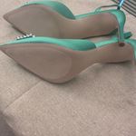 Steve Madden  Emerald Slingback Heels with Crystal Embellishment Brand New! Photo 3