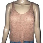 Moon & Madison sweater knit cropped tank top Photo 0