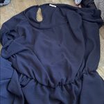 Chic Soul  Leave 'Em Stunned Dress, Navy 2x NWOT Photo 5