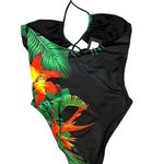 Frederick's of Hollywood Brand New  Women’s M Jungle Print One Piece Bathing Suit Photo 7