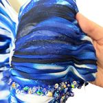 La Femme  Long Formal Dress Goddess Gown Embellished Chiffon Women’s Size 10 Photo 10