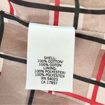 Banana Republic  Womens Red Double Breasted Trench Coat w/Belt 100% Cotton Size M Photo 5