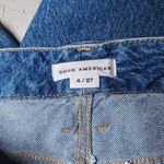 Good American Good Classic Raw Hem Jeans 4/27 NWT Photo 8