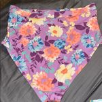 Billabong  Floral Bikini Bottom - Purple and Multicolor Photo 2