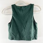 Aerie OFFLINE by  Real Me XTRA High Neck Sports Bra Tank Top Green Medium Photo 3
