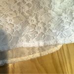 Vintage 1 Park Ave Cream Lace Coquette Union Made Button Down Shirt Size XL Photo 15