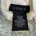 B Darlin  white cold shoulder lace dress Photo 5