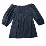 Tuckernuck  Pomander Place Chloe Puff Sleeve Black Mini Dress Photo 3