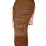 Time & Tru  Sandals Size 10 Multi Band Slides Blush Color New Photo 4