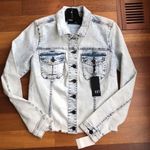 KUT from Kloth Acid Wash Denim Jacket Photo 6