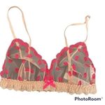 Hanky Panky mesh lips Bralette  Size XS Photo 4