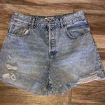 We The Free  blue curvy denim shorts Photo 0