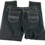 Cache Caché Cropped Jeans, Black with a Blue Hue, 10 Photo 3