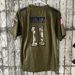 NFL Eagles football Salute to Service special edition green Wentz #11  jersey Photo 3