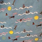 Anthropologie Larke Southwoods Swimmers Tie Waist Dress Size Large Photo 10