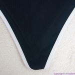 Beach Riot NEW Emmy Bottom In Black Neon Pink Colorblock, XS Photo 15