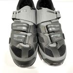 Pearl Izumi Interface Biking/Spin Grey & Black Womens Shoes w/ Clips Photo 2