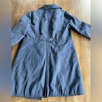 Eddie Bauer  Navy Christine Trench Coat - Size XS Photo 7