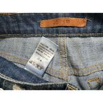 joe's jeans Joe’s Jeans Raw Edge Hem Frayed Distressed Denim Blue Jean Shorts Sz 27 Photo 6