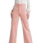 Just Black  Denim Pink High Rise Wide Leg Jeans Sz 24 Photo 0