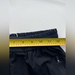 Halara  Ablack Nylon jogger pants elastic waist zip pockets XS NEW Photo 3