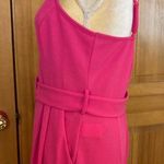 Lavishly Paris NWT, Women  Halter Strapped Barbiecore Jumpsuit. Size Medium Photo 12
