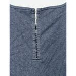 Abercrombie & Fitch NEW  Black Ribbed Square Neck Sleeveless Bodysuit Top Size M Photo 3